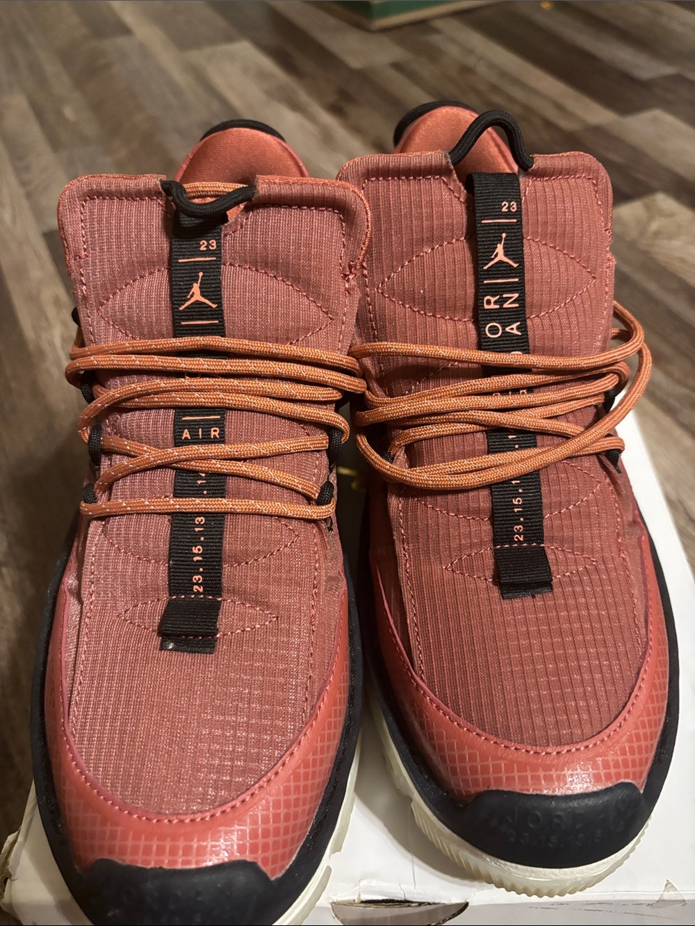 Women’s Jordan’s. Canyon Rust/ Mango-Black